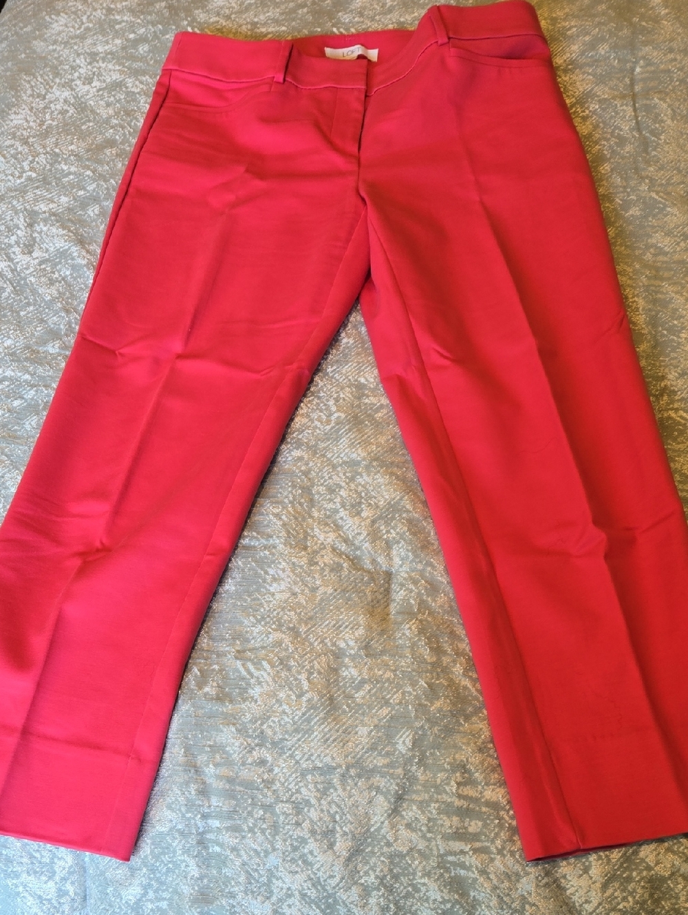LOFT Coral-Pink Women's Dress Pants